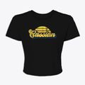 Cassian Wisconsin Sublime Sunset Women's Crop Top additional product view 1