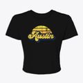 Austin Minnesota Sublime Sunset Women's Crop Top additional view 1