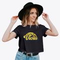Viola Illinois Sublime Sunset Women's Crop Top additional product view 2