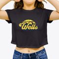 Wells Texas Sublime Sunset Women's Crop Top additional view 3