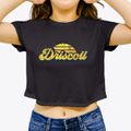 Driscoll Texas Sublime Sunset Women's Crop Top additional product view 3