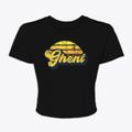 Ghent West Virginia Sublime Sunset Women's Crop Top additional view 1