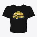 Kinde Michigan Sublime Sunset Women's Crop Top additional product view 1
