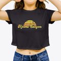 Keams Canyon Arizona Sublime Sunset Women's Crop Top additional view 3
