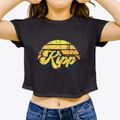 Kipp Kansas Sublime Sunset Women's Crop Top additional product view 3