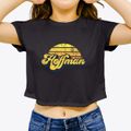 Hoffman Oklahoma Sublime Sunset Women's Crop Top additional product view 3