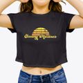 Sammy Martinez Texas Sublime Sunset Women's Crop Top additional product view 3