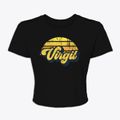 Virgil Kansas Sublime Sunset Women's Crop Top additional product view 1