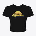 Rodman Iowa Sublime Sunset Women's Crop Top additional view 1