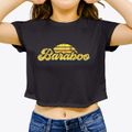 Baraboo Wisconsin Sublime Sunset Women's Crop Top additional view 3