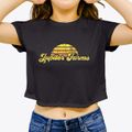 Jupiter Farms Florida Sublime Sunset Women's Crop Top additional view 3