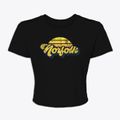 Norfolk Massachusetts Sublime Sunset Women's Crop Top additional view 1
