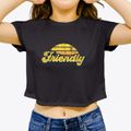 Friendly Maryland Sublime Sunset Women's Crop Top additional view 3