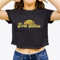 Fort Bliss Texas Sublime Sunset Women's Crop Top additional view 3