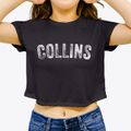 Collins Mississippi Timeless Retro Women's Crop Top additional view 3