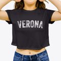 Verona Pennsylvania Timeless Retro Women's Crop Top additional view 3