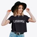 Lagrange Maine Timeless Retro Women's Crop Top additional product view 2