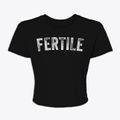 Fertile Iowa Timeless Retro Women's Crop Top additional view 1