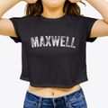 Maxwell Nebraska Timeless Retro Women's Crop Top additional product view 3