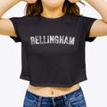 Bellingham Minnesota Timeless Retro Women's Crop Top additional view 3