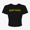Mount Desert Maine Timeless Retro Women's Crop Top additional view 1
