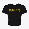 Post Falls Idaho Timeless Retro Women's Crop Top additional view 1