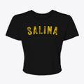 Salina Oklahoma Timeless Retro Women's Crop Top additional view 1