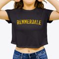 Rennerdale Pennsylvania Timeless Retro Women's Crop Top additional view 3