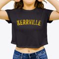 Kerrville Texas Timeless Retro Women's Crop Top additional view 3