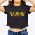 Vaughn Washington Timeless Retro Women's Crop Top additional view 3