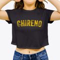 Chireno Texas Timeless Retro Women's Crop Top additional view 3