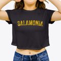 Salamonia Indiana Timeless Retro Women's Crop Top additional view 3