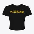 Pittsburgh Pennsylvania Timeless Retro Women's Crop Top additional view 1