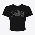 Paris Maine Trendy Block Women's Crop Top additional view 1