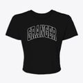 Granger Texas Trendy Block Women's Crop Top additional product view 1