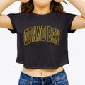 Grand Bay Alabama Trendy Block Women's Crop Top additional view 3