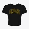 Oakland Oklahoma Trendy Block Women's Crop Top additional view 1