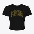 Brady Nebraska Trendy Block Women's Crop Top additional view 1