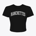 Ranchettes Wyoming Varsity Women's Crop Top additional view 1