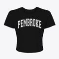 Pembroke North Carolina Varsity Women's Crop Top additional view 1