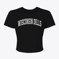 Wisconsin Dells Wisconsin Varsity Women's Crop Top additional view 1