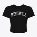 Westerville Ohio Varsity Women's Crop Top additional view 1