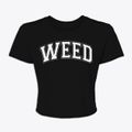 Weed California Varsity Women's Crop Top additional view 1