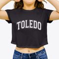 Toledo Iowa Varsity Women's Crop Top additional view 3