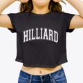 Hilliard Ohio Varsity Women's Crop Top additional product view 3