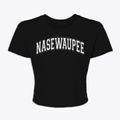 Nasewaupee Wisconsin Varsity Women's Crop Top additional view 1