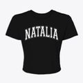 Natalia Texas Varsity Women's Crop Top additional view 1