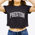Preston Texas Varsity Women's Crop Top additional product view 3