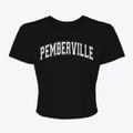 Pemberville Ohio Varsity Women's Crop Top additional view 1