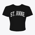 St. Anne Illinois Varsity Women's Crop Top additional view 1